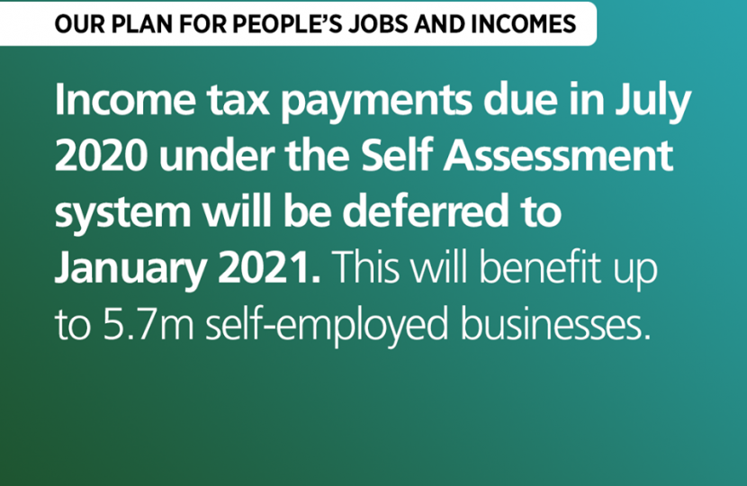 Self assessment tax deferred