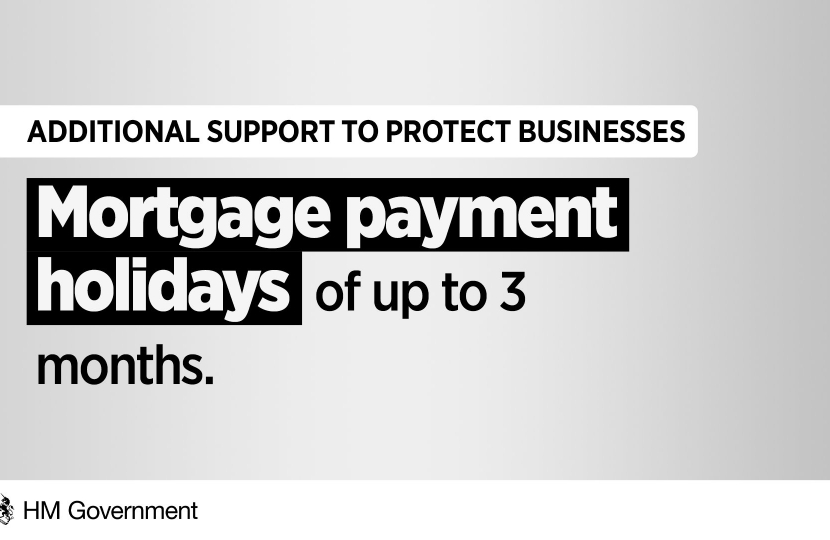 Mortgage payment holidays 
