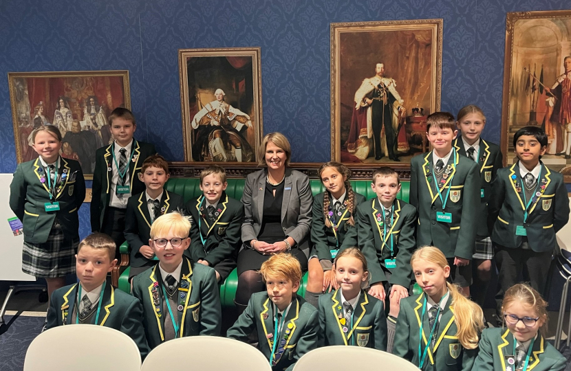 South Ribble School visit House of Commons Katherine Fletcher MP